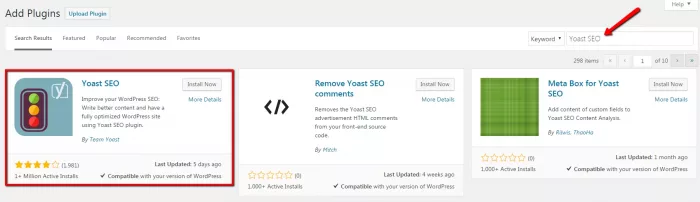 Yoast SEO plugin for How to Start a Blog