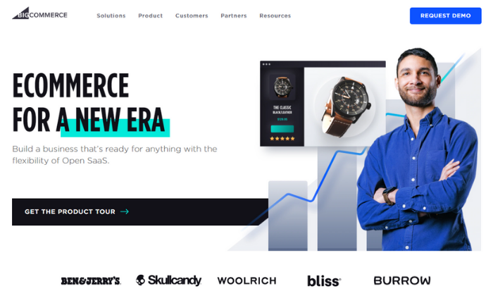 bigcommerce splash best ecommerce platforms - Best E-commerce Platforms