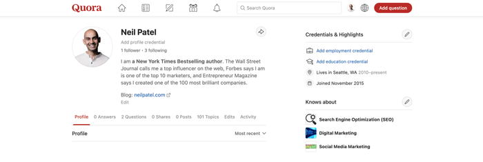 Quora Marketing: Why and How to Use It