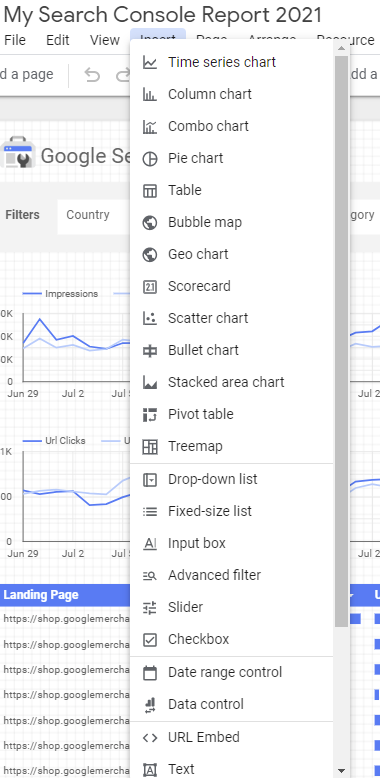 Tips for Using Google Data Studio Effectively - Experiment With Different Visuals