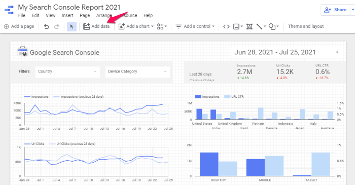 How to Create a Google Data Studio Report? - Learn | Hevo