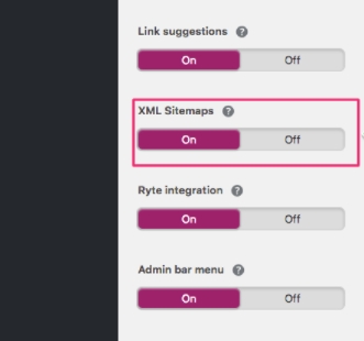 Yoast SEO sitemaps tab for How to Create an SEO-Boosting XML Sitemap