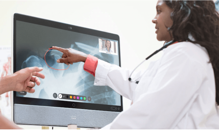 Cisco Webex for hospitals for Best Video Conferencing Software