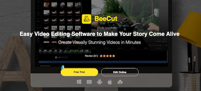 Tools to edit TikTok Videos - BeeCut