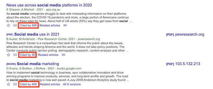How to Use Google Scholar to Find Content Ideas - Follow the Citations for Ideas