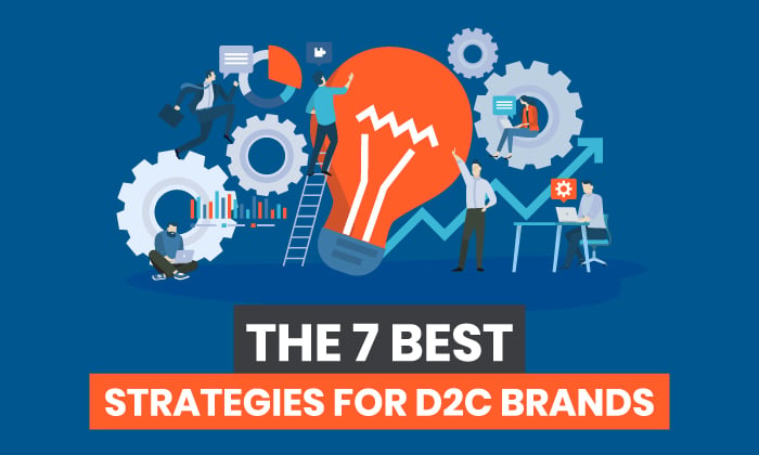 Las 7 mejores estrategias para las marcas D2C