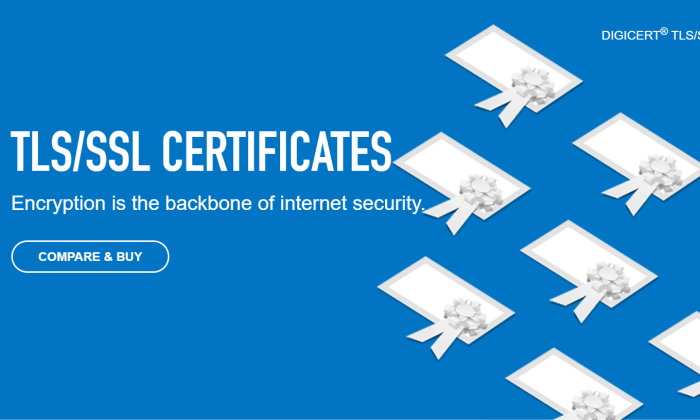 Digicert homepage for Best SSL Certificate Provider