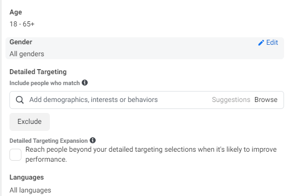 Paid Social Without Cookies - Use Demographic-based Targeting