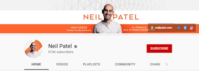 How to Change Username on Social Media - Neil Patel change YouTube username