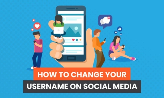 How to Change Your Username on Social Media facebook youtube twitter tiktok