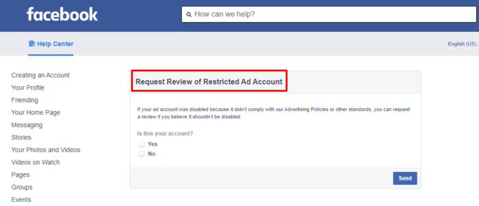 How to Reactivate Your Disabled Facebook Account - Submit an Appeal