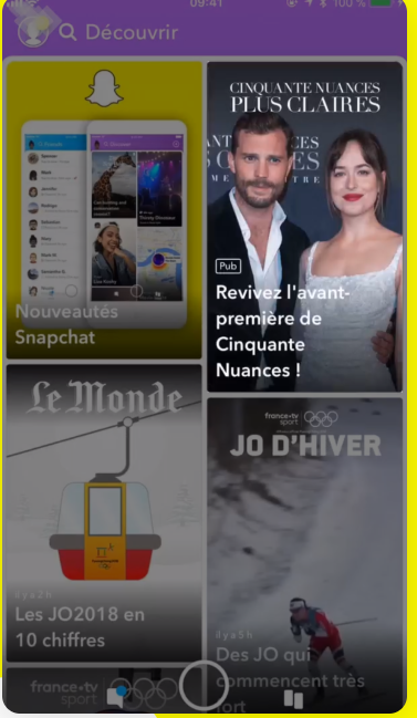Make money on snapchat via the Discovery feed