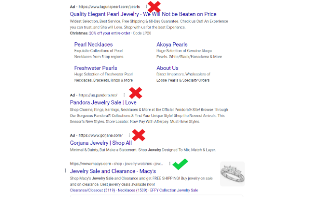 local search marketing in the SERPs