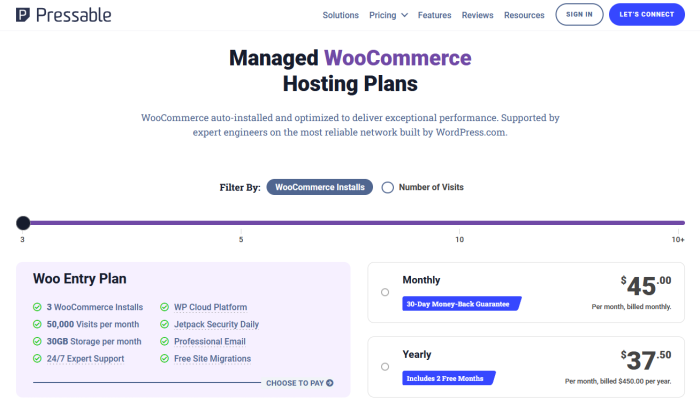 pressable woocommerce pricing best wordpress web hosting - Best Web Hosting for WordPress