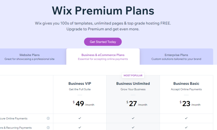 wix pricing shopify vs wix - Shopify Vs. Wix