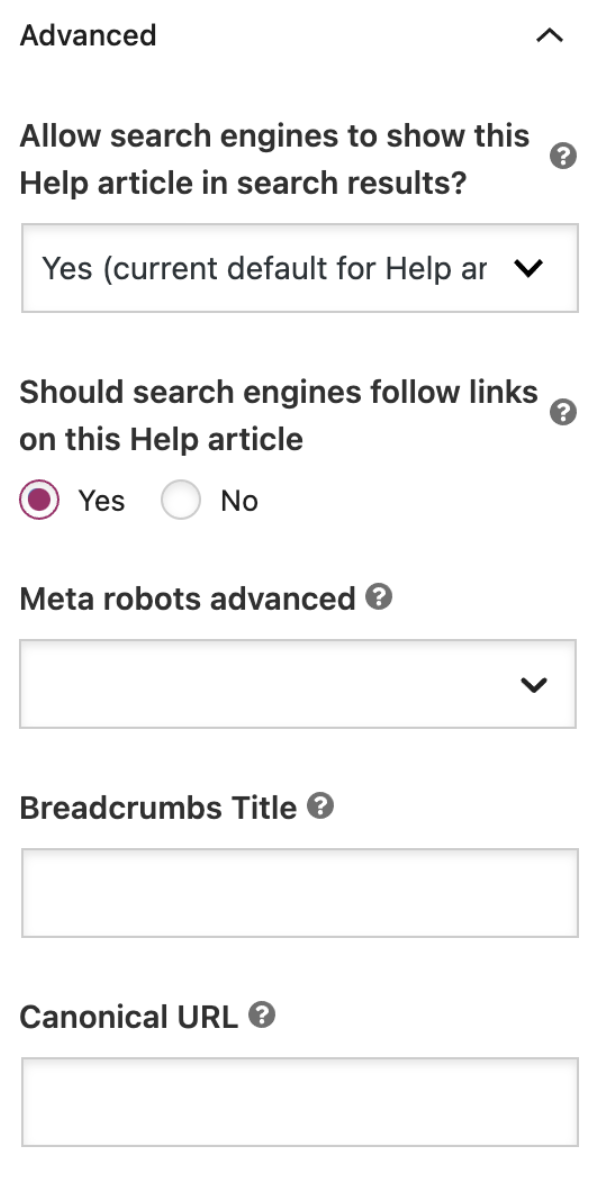 Improve website architecture by adding canonical tags using Yoast