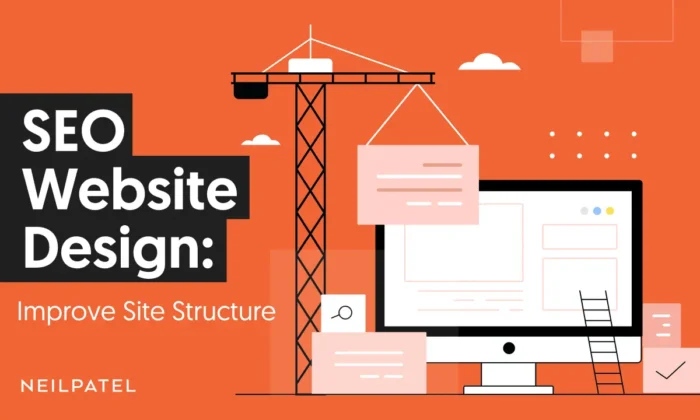 A graphic that says "SEO website design."