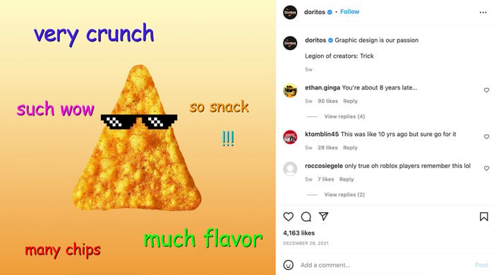 User-Generated Content Example - Doritos