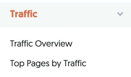 ubersuggest SEO traffic button 