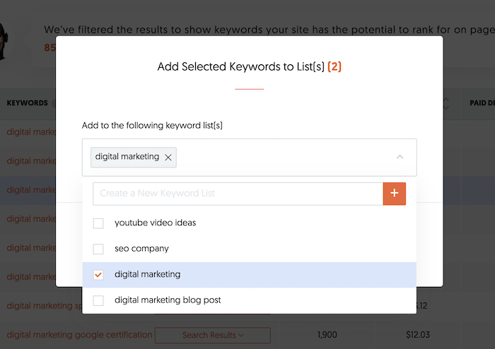 addtolist - How I, Neil Patel, do my Keyword Research