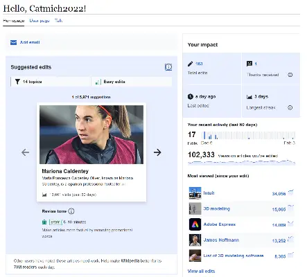 An Autoconfirmed Wikipedia account.