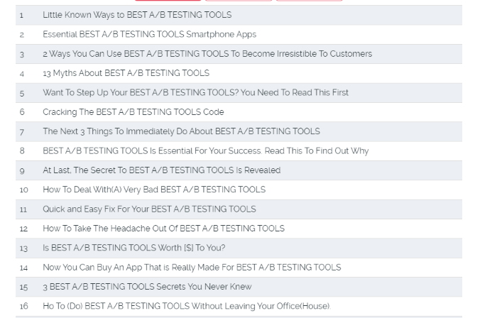 The Best A B Testing Tools Headline Generator - The 15 Best A/B Testing Tools That Are Guaranteed to Boost Your Conversion Rates