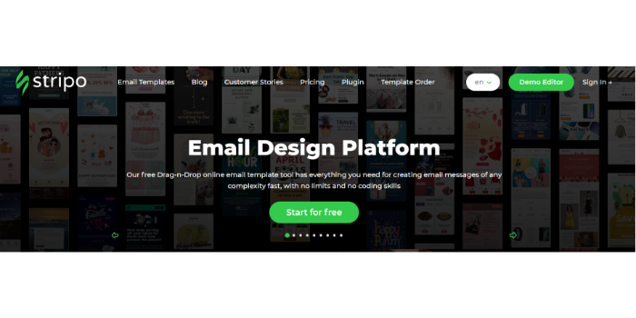 Best Email Marketing Software for Email Design - Stripo