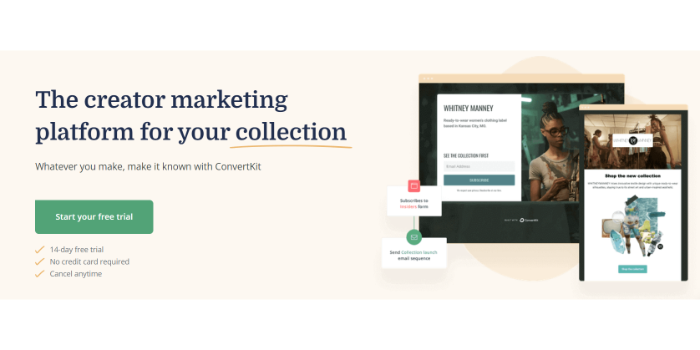 Best Email Marketing Software for Content Creators - ConvertKit