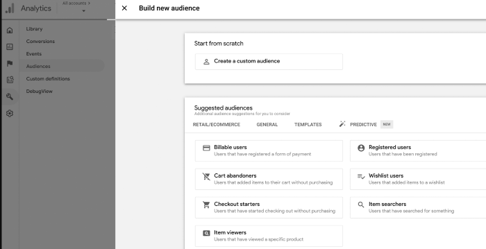 google analytics 4 suggested audiences  - An In-Depth Guide to Google Analytics 4