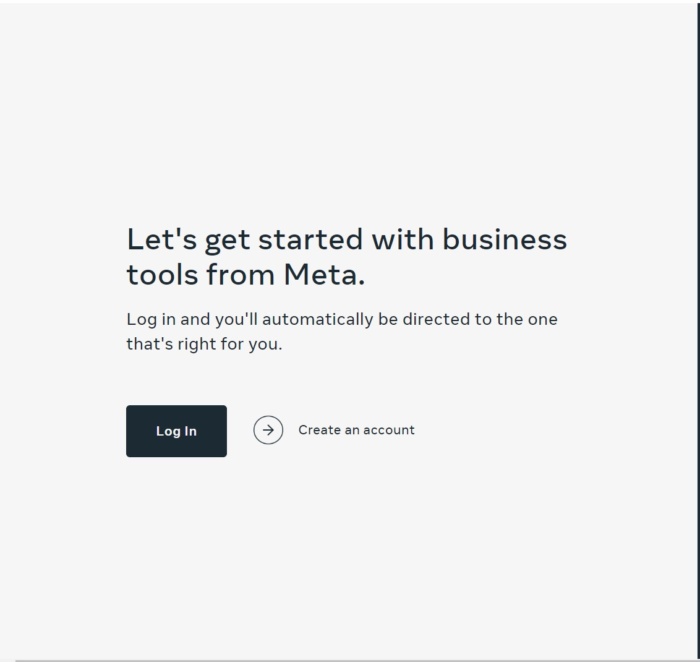 Create a Meta Business Account in Meta Business Suite