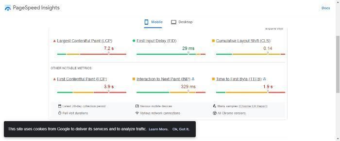 Pagespeed Insight的SEO Chrome扩展工具。 