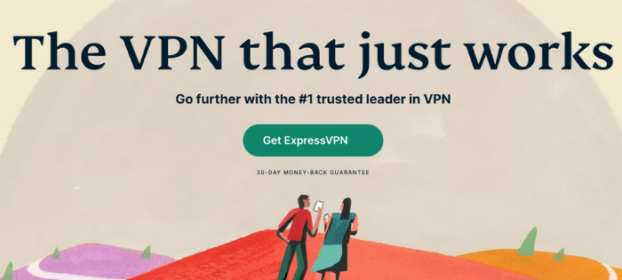 ExpressVPN's copywriting connected  their website. 