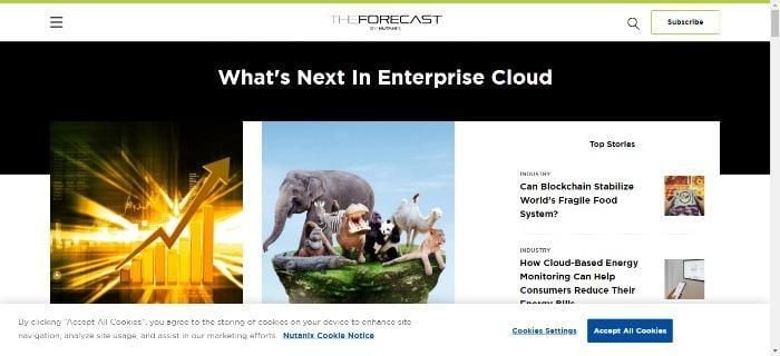 A blog post from The Forecast about enterprise cloud computing. 