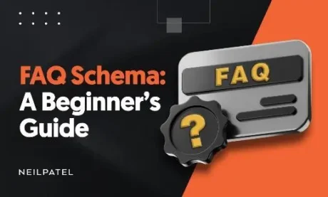 A graphic that says "FAQ Schema: A Beginner's Guide."
