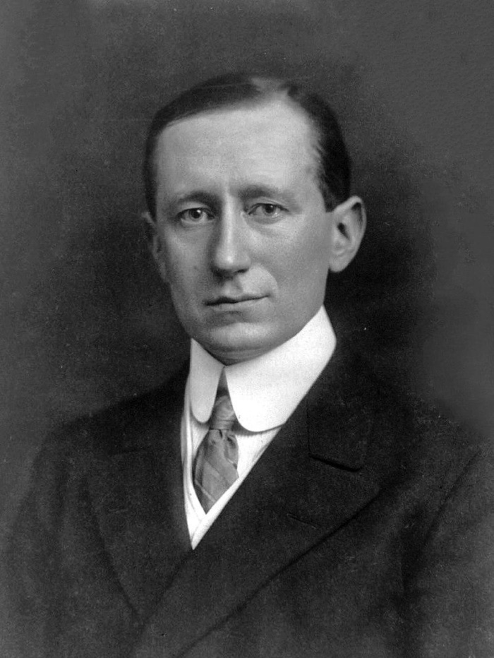 A picture of Guglielmo Marconi.