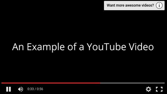 An example of how to create a ‘YouTube card’ for your video.