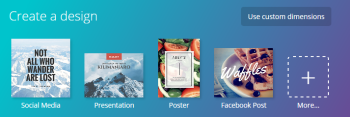 Use Canva to create text-based images as a part of your content marketing strategy.