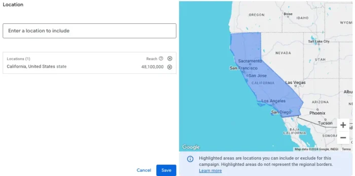 Californian Searches.