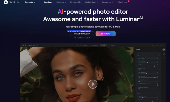 Luminar AI is simply a large  representation  editing instrumentality   that fits successful  betwixt  basal  representation  editing tools and pro bundle   similar  Photoshop.