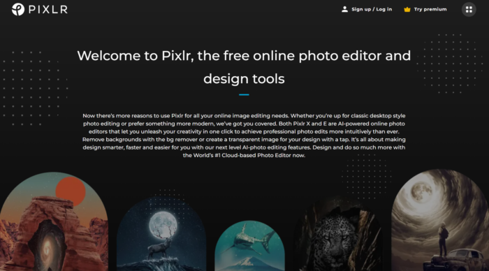 Pixlr is a free image editing tool that resembles other high quality, expensive applications.