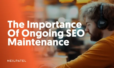 A graphic that says "The Importance of Ongoing SEO Maintenance."