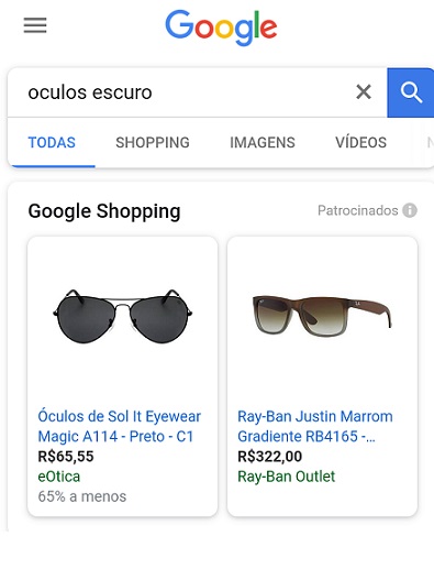 extensão de preços