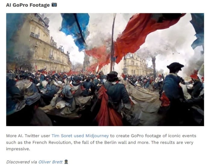 An AI generated photo of the revolutionary war. 