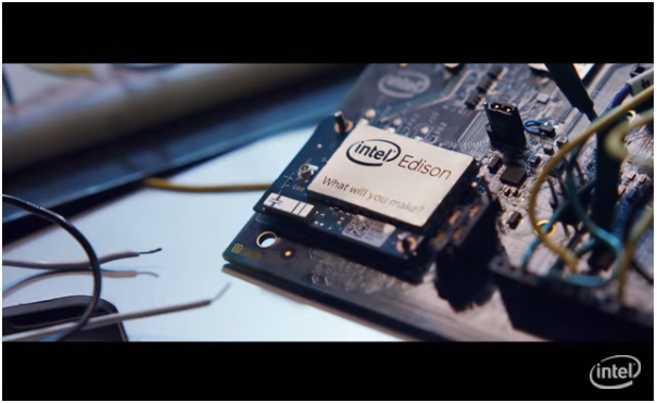 An Intel Edison chip used for emotional marketing.