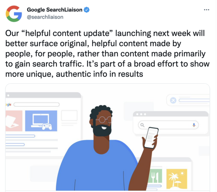 Google's Helpful Content Update