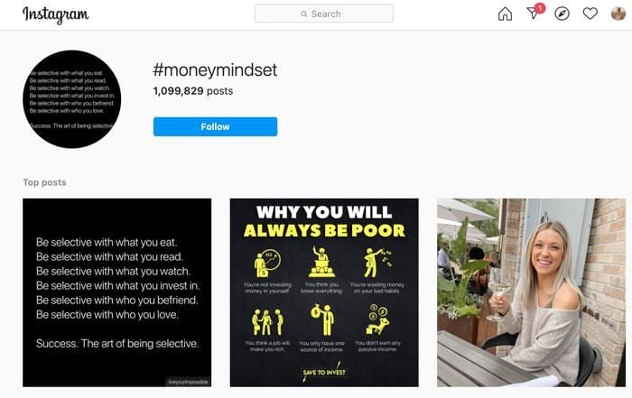 Posts under the hashtag "moneymindset"