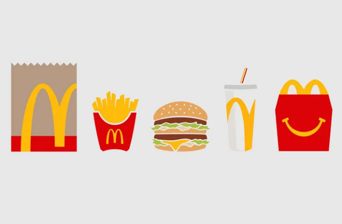 An example of consistent branding from McDonald's. 