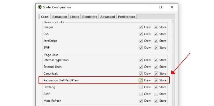 Screaming frog's pagination feature to audit your website. 