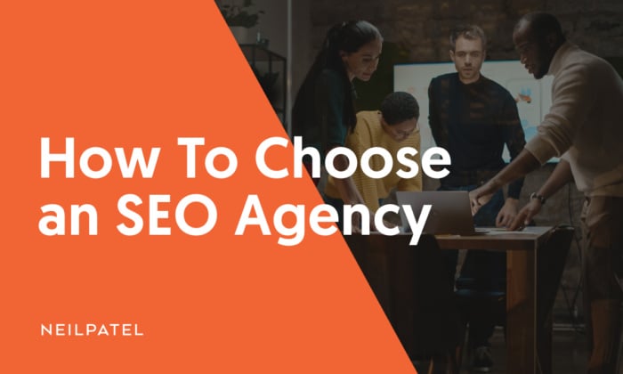 A graphic saying, "How To Choose An SEO Agency."