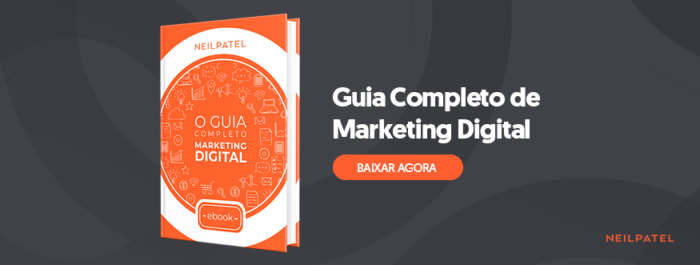 Banner do Guia Completo de Marketing Digital da Neil Patel